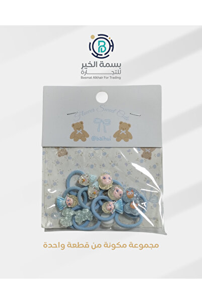 LOZAN مجموعة مشابك شعر ربطات شعر صغيرة ملونة للفتيات الصغيرات