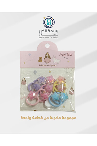 LOZAN مجموعة مشابك شعر ربطات شعر صغيرة ملونة للفتيات الصغيرات