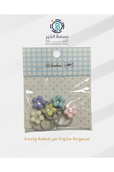 LOZAN مجموعة مشابك شعر ربطات شعر صغيرة ملونة للفتيات الصغيرات