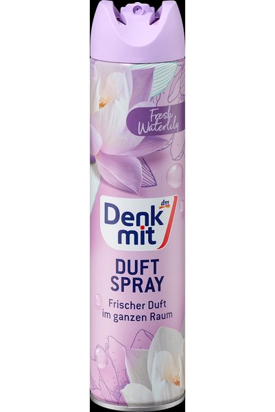 Denkmit Spray de cameră cu parfum proaspăt de nufăr, 300 ml