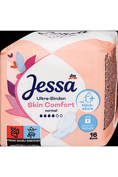 OEM Jessa Absorbante Ultra cu aripioare Skin Comfort, 16 buc