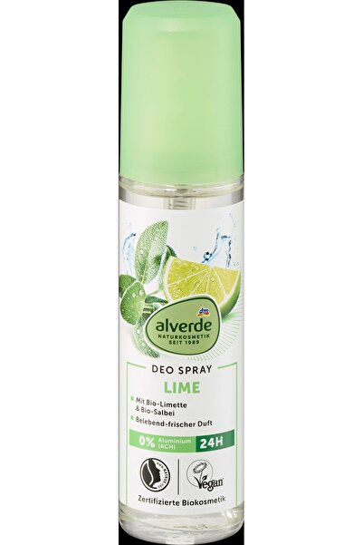 OEM alverde NATURKOSMETIK Deodorant spray LIME, 75 ml