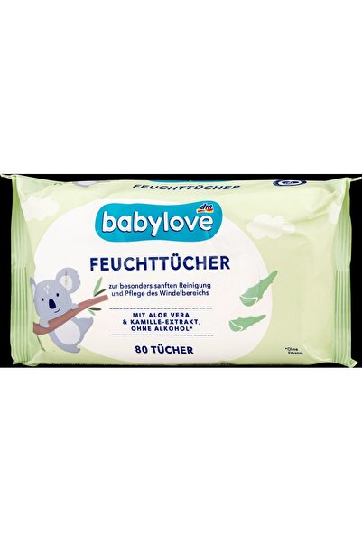 Babylove Șervețele umede aloe vera&mușețel, 80 buc - altele