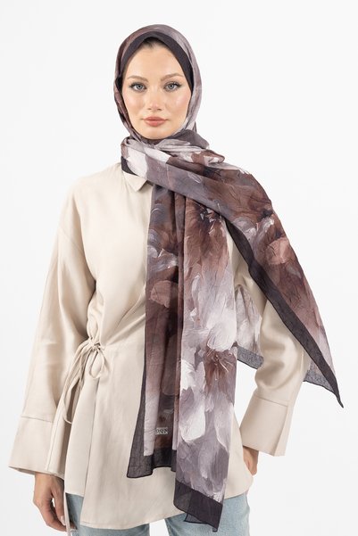 m moon scarf 'Rosea' Patterned Bamboo Shawl, High Quality & New Season Shawl