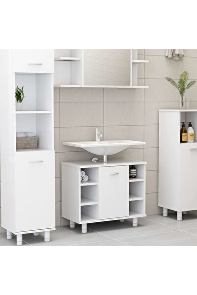 Concept Dulap de baie, alb, 60 x 32 x 53,5 cm, PAL