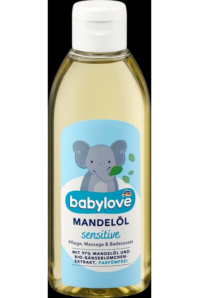 Babylove Ulei de migdale sensitive pentru bebeluși, 250 ml - Creme uleiuri copii
