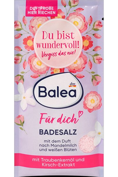 BALEA Săruri de baie pentru tine, 80 g - Spumant sare
