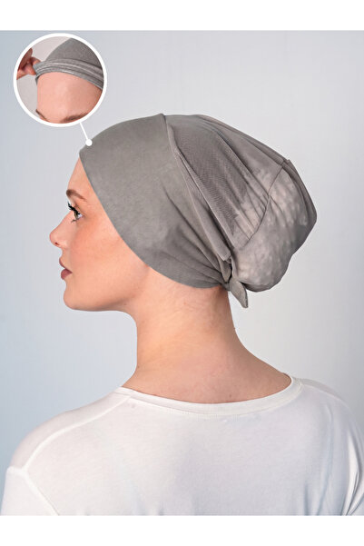 ec ecardin Mesh Non-Slip Hijab Cap - Double Fabric Silicone Cap