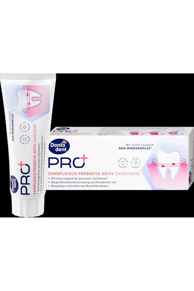 OEM Dontodent PRO+ Pasta de dinți PRO+ Probiotice pentru gingii, 75 ml