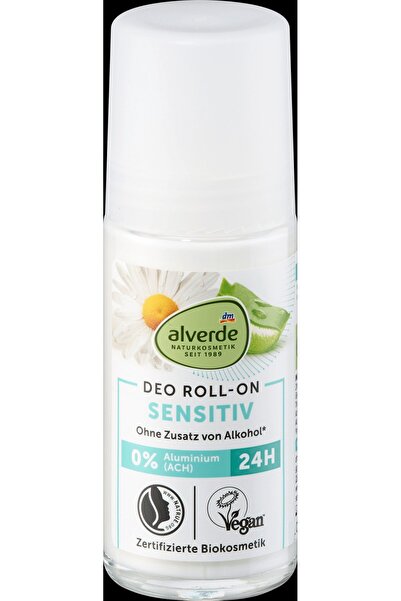 OEM alverde NATURKOSMETIK Deodorant roll-on SENSITIV, 50 ml