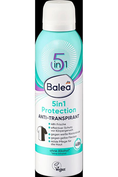 BALEA Deodorant spray 5 în 1, 200 ml