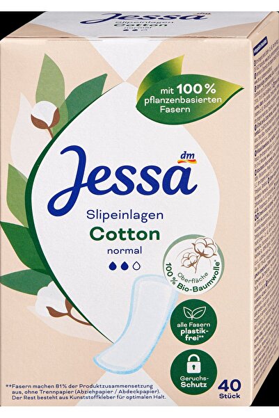 OEM Jessa nature absorbante zilnice normale, 40 buc