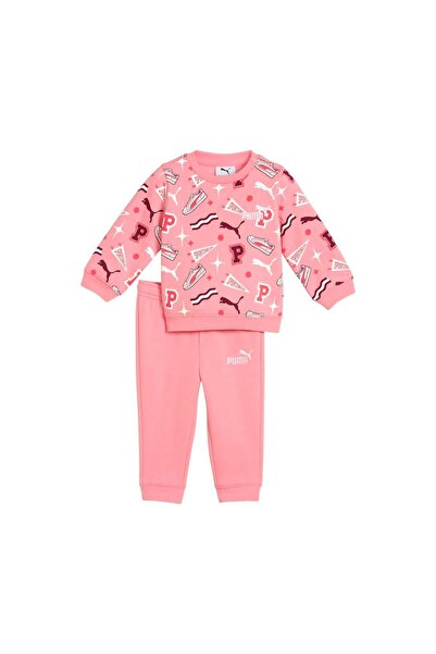 Puma MINICATS AOP CREW SET FL INF 689731-27 Ροζ