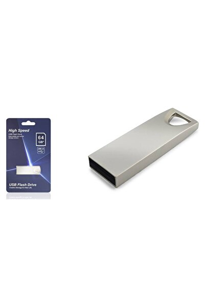 evimdeyokyok 64m 64 Gb USB 2.0 Metal Body Flash Memory
