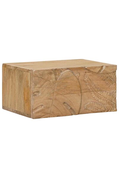 vidaxl Noptieră handmade Culoare exactă: Maro Teak 40 x 30 x 20 cm