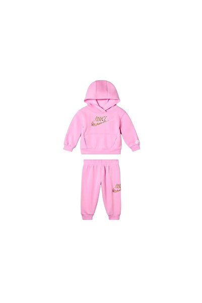 Nike PO ΣΕΤ ΦΟΥΤΕΡ ΚΑΙ ΠΑΝΤΕΛΟΝΙ ΤΖΟΓΚΕΡ 16P284-AAH Ροζ