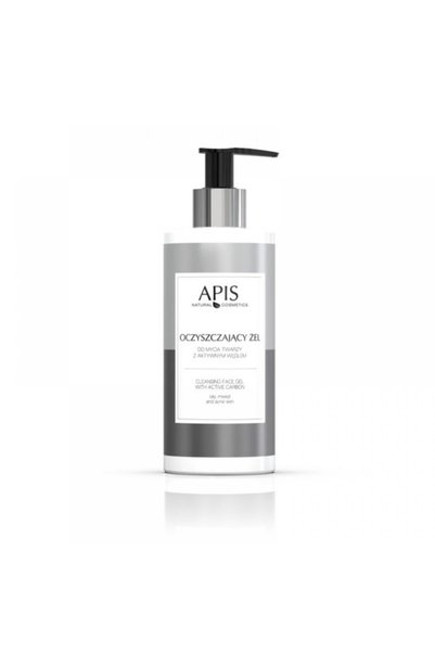 APIS Gel de curățare facială cu cărbune activ