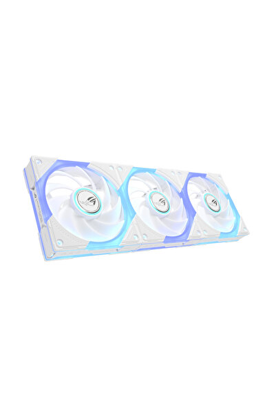 ASUS ROG Eurux GR120 ARGB ventilátor biely trojbalenie, 12 cm, 2600 ot./min, ...