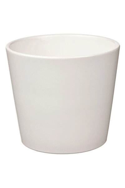 IKEA SOJABÖNA toprak saksı , beyaz, 9 cm, iç mekan