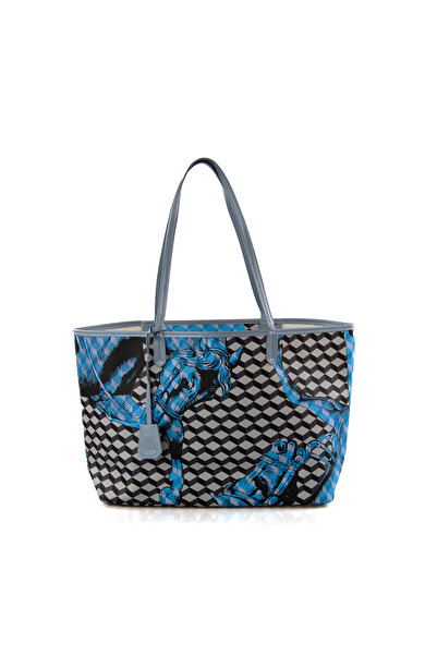 Ln New Vintage Checkerboard Tote Bag — Large Capacity Handbag