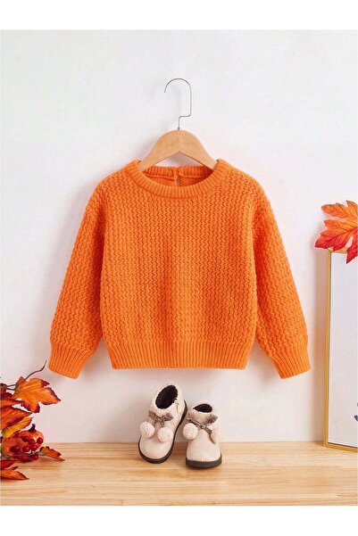 Sheya Sweater, orange - 12-18 months