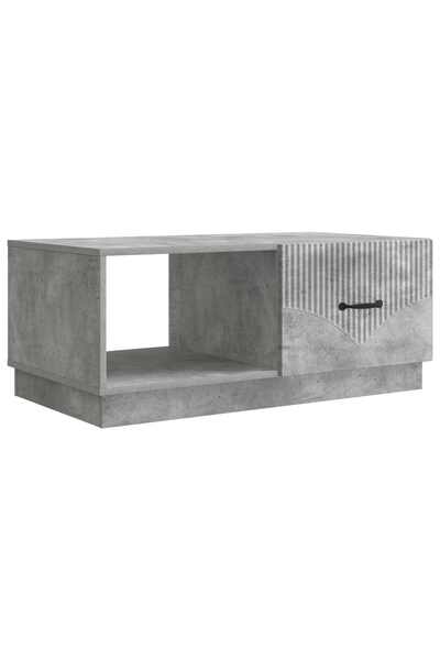 vidaxl Masă de cafea Gri Beton 90 x 50 x 37 cm Lemn prelucrat