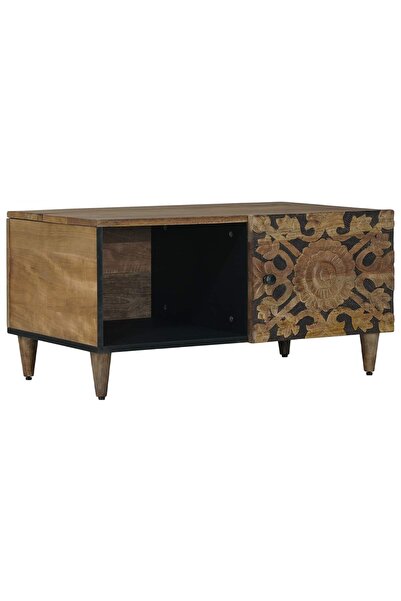 vidaxl Masă de cafea Maro 80 x 50 x 40 cm Lemn de mango solid