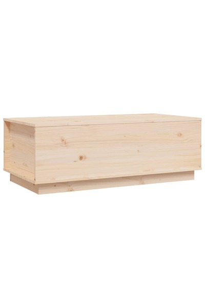 vidaxl Măsuță de cafea, 100x50x35 cm, din lemn masiv de pin