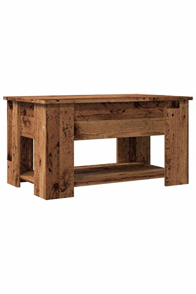vidaxl Masuta de cafea Lemn vechi 79x49x41 cm Lemn prelucrat