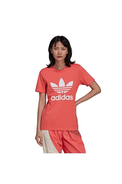 adidas Originals Μπλουζάκι Τρέφοιλ HE6871 Κοραλί