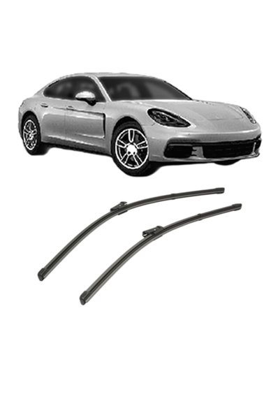 VALEO Комплект чистачки за предно стъкло на автомобил PORSCHE PANAMERA (971) ...