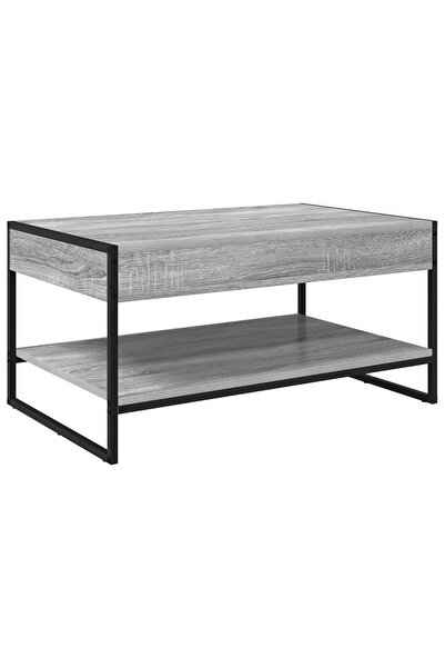 vidaxl Masă de cafea Gri Sonoma 80 x 50 x 40 cm Lemn prelucrat