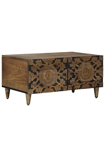 vidaxl Masă de cafea Maro 80 x 50 x 40 cm Lemn de mango solid