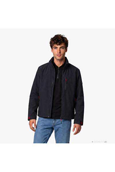 Tommy Hilfiger Crew Jacket Erkek Lacivert Ceket