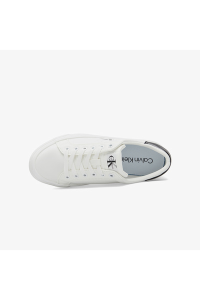 Calvin Klein Vulc Flatform Laceup Low Kadın Beyaz Sneaker