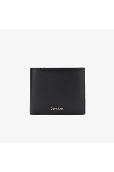 Calvin Klein Raised Bill Fold Erkek Siyah Cüzdan