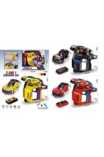 Noname 3 in 1 set with radio-controlled racing car and launch station ZJA3936...