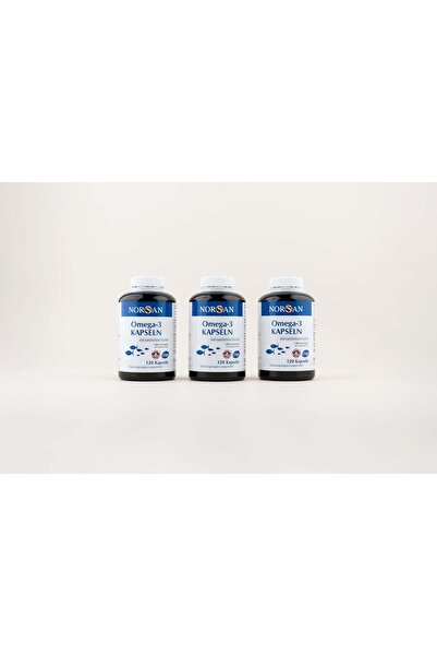 NORSAN 3x Ωμέγα 3 Ολικές Κάψουλες – προωθητική συσκευασία