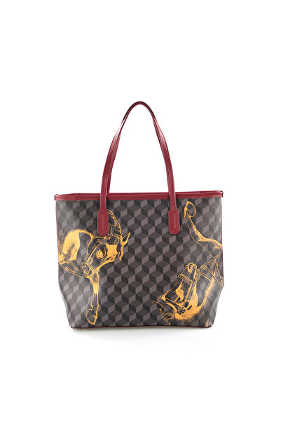 LOUP NOIR Classic Vintage Large Capacity Handbag & Crossbody Bag