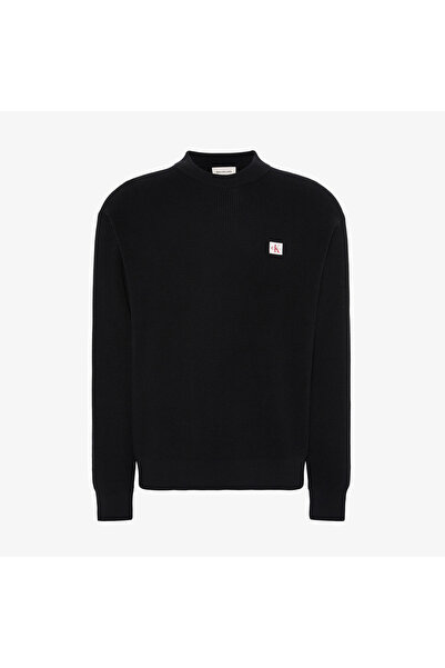 Calvin Klein Classic Cotton Erkek Siyah Triko