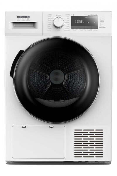 Heinner Uscător de rufe HHPD-M9G3A++, 9 kg, Inverter, Clasa: D, Alb