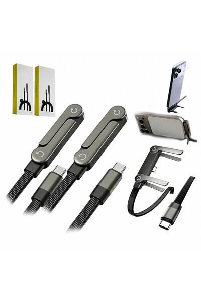 VİS Cablu USB-C la USB-C PD 3.1, SET DE 2 BUCĂȚI, Încărcare rapidă, 1,5 m, ma...