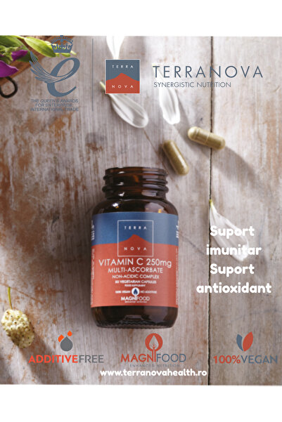 Terranova Βιταμίνη C 250 mg Σύμπλεγμα