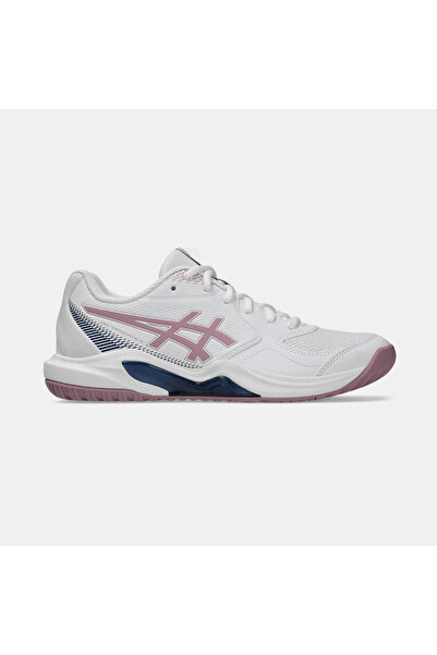 Asics GEL-DEDICATE 9 Kadın White/Flash Coral Tenis Ayakkabısı 1042A316-102