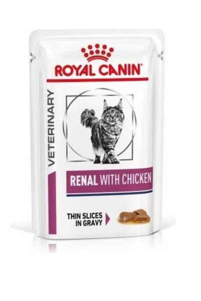 Royal Canin Renal Beef Biftekli Yaş Kedi Maması 85 Gr