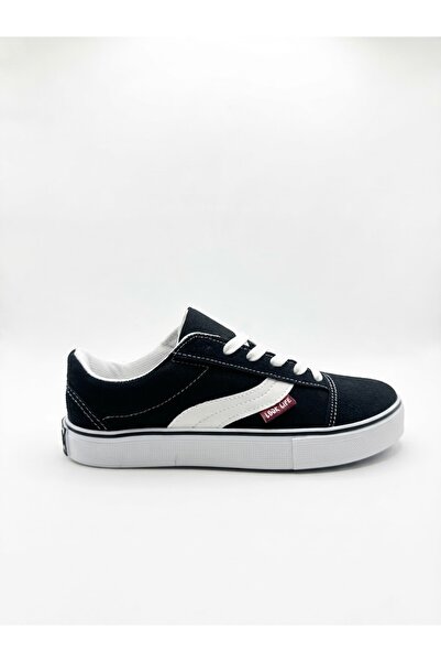 Unisex Günlük Sneaker Ayakkabı – Rahat Taban Bağcıklı Spor Ayakkabı