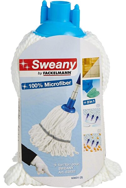 FACKELMANN 63831 Sweany Replacement Microfibre Mop