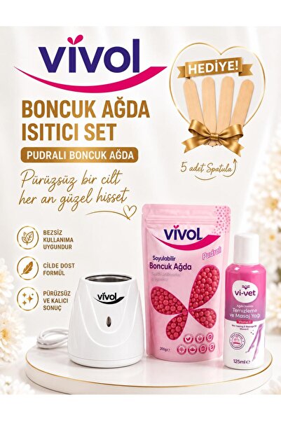 Vivol PUDRALI BONCUK AĞDA AĞDA ISITICI SET
