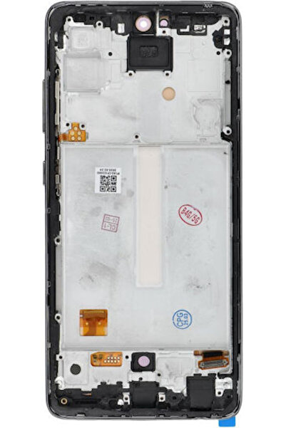 OEM Οθόνη Samsung με μηχανισμό αφής και πλαίσιο για SAMSUNG A52 5G, A52 (Μαύρο)