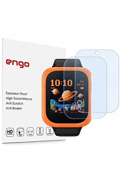 Engo TCL Kids Watch K5 İle Uyumlu Ekran Koruyucu Nano Parlak Çizilmeye Dayanı...